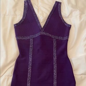 Purple Party Dress